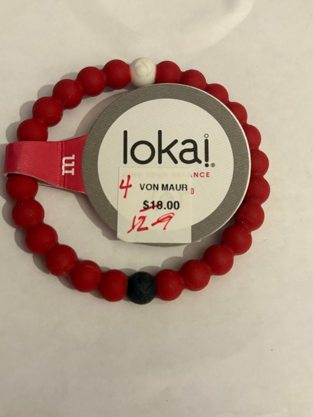 Lokai (PRODUCT)RED Bracelet Size M 6.5” NWT